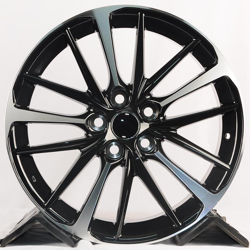 Литые диски Anzoo H3215 8/18 5x114.3 ET50 d60.1 BLACK MACHINE FACE