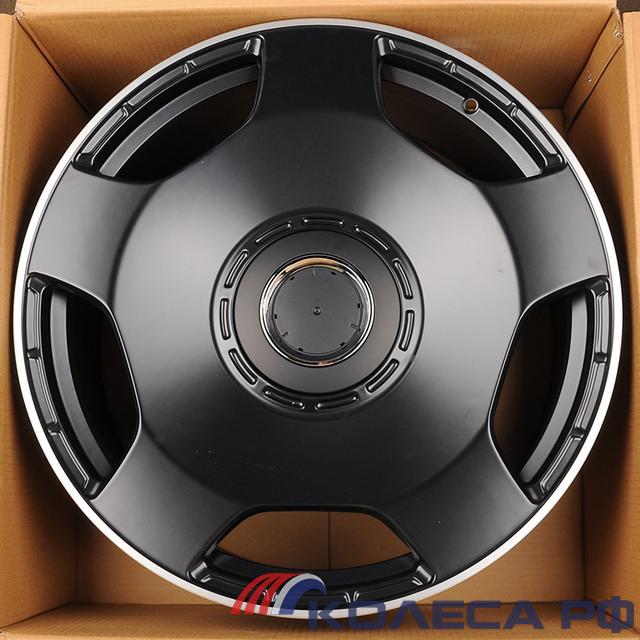 Литые диски Anzoo H3305F 9.5/22 5x130 ET22 d84.1 MATT BLACK MACHINE LIP