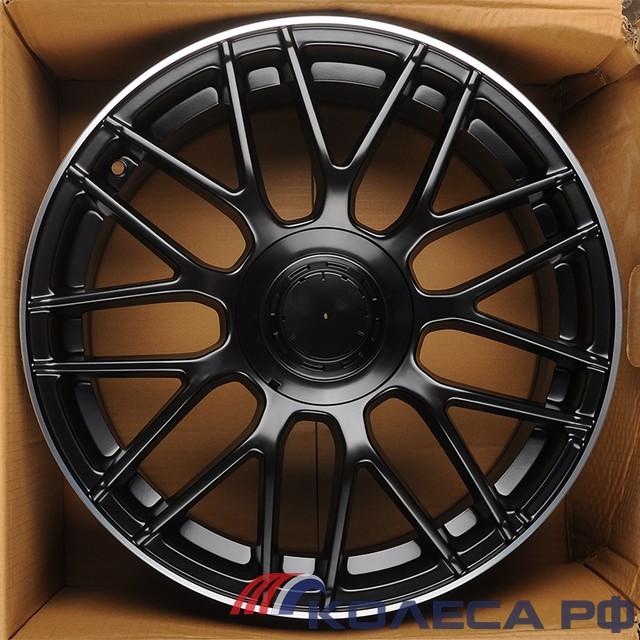 Литые диски Iwheel IV-346X 8/18 5x112 ET38 d66.56 MATTE BLACK MACHINED LIP