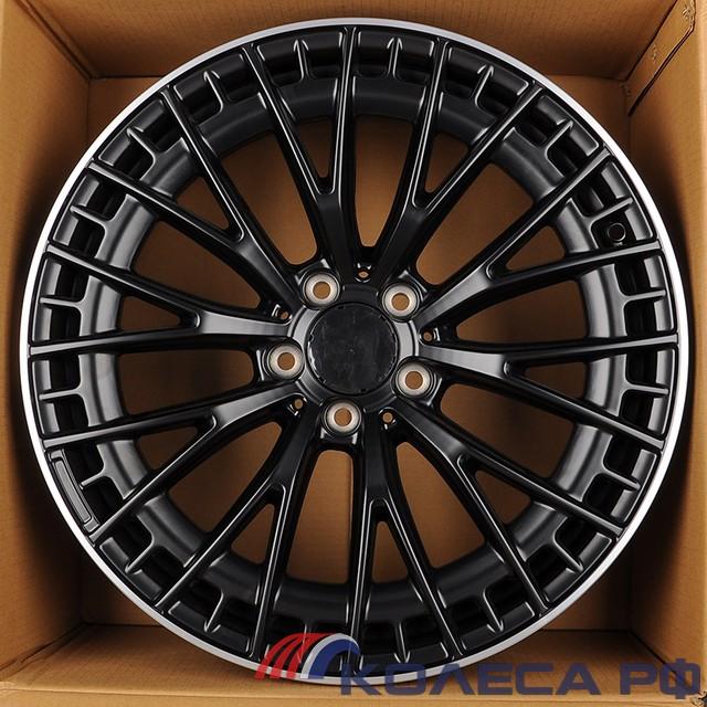Литые диски Iwheel IVF-3399 8.5/19 5x112 ET36 d66.5 MATT BLACK MACHINED LIP