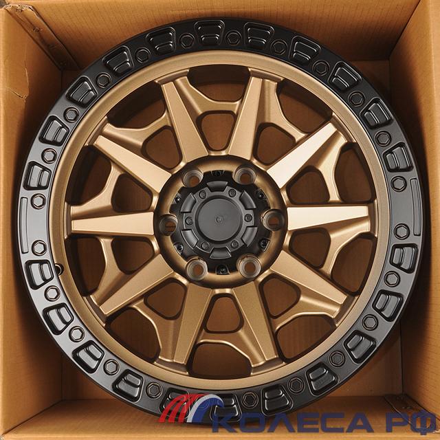 Литые диски Anzoo JT127-7 9/18 6x135 ET0 d87.1 BRONZEMBL