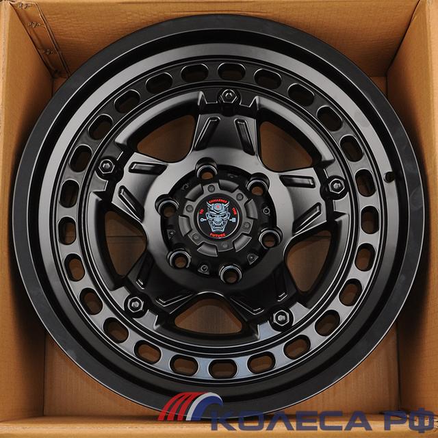 Литые диски Anzoo JT186-8 9/18 6x139.7 ET0 d110.1 MATT BLACK