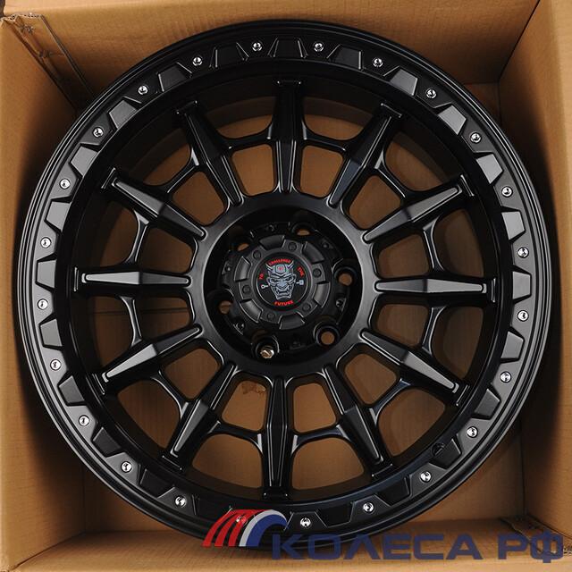 Литые диски Anzoo JT200-20 9/20 6x139.7 ET0 d110.1 MATT BLACKSILVER RIVETS