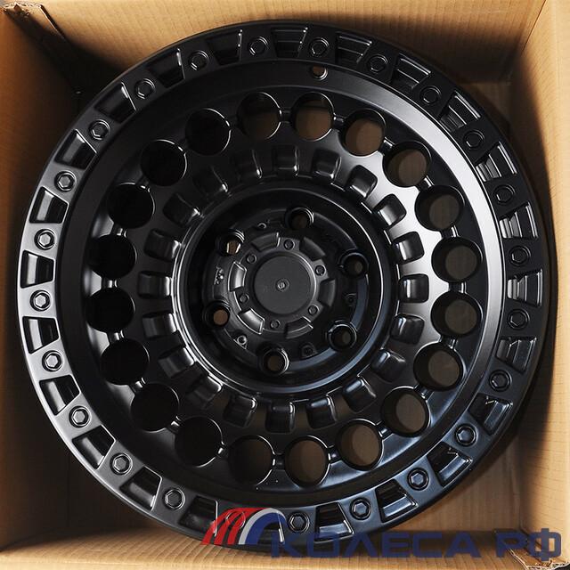 Литые диски Anzoo JT220-7 9/17 6x139.7 ET0 d110.1 MATT BLACK