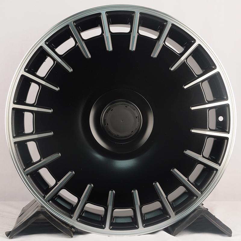 Литые диски RGW Wheels MH148 9.5/20 5x112 ET43 d66.6 MATT BLACK MACHINED LIP