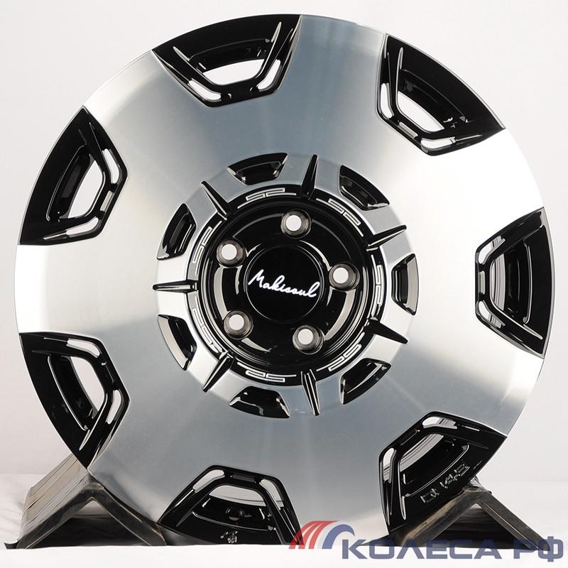 Литые диски Makstton MST-FF-CN49 8/19 5x108 ET38 d63.3 BLACK POLISH FACEALUMINUM CAP