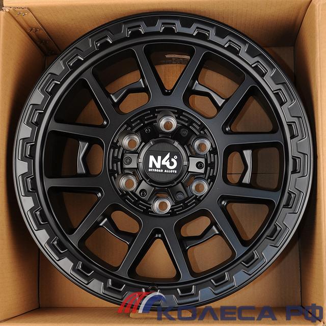 Литые диски Makstton N40-CK11 8.5/17 6x139.7 ET0 d100.1 MATTE BLACK