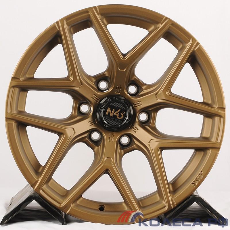 Литые диски Makstton N40-FF-FK07RK 12/22 6x139.7 ET-50 d100.1 MATTE BRONZEMILLING WINDOWS