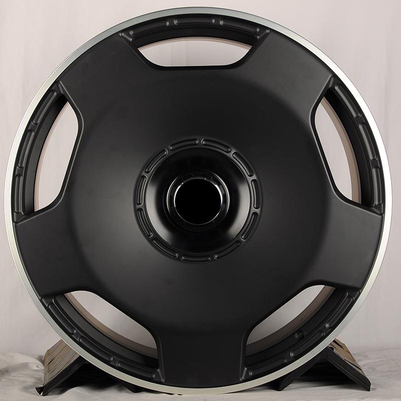 Литые диски RGW Wheels RGW4969 11.5/22 5x112 ET47 d66.56 MATT BLACK MACHINED LIP