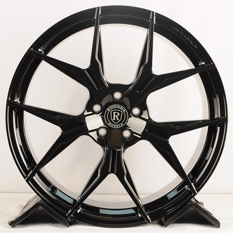 Литые диски RGW Wheels RGW867 8.5/21 5x114.3 ET40 d67.1 GLOSS BLACKALUMINUM CAP