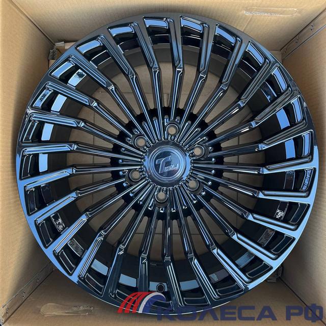 Литые диски Tisli для Toyota Spark B 9/20 6x139.7 ET20 d106.1 GLOSS BLACK