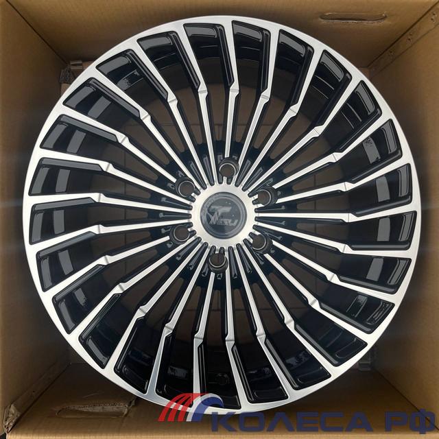 Литые диски Tisli Spark B 9/20 6x139.7 ET20 d106.1 GLOSS BLACK FACE MACHINED
