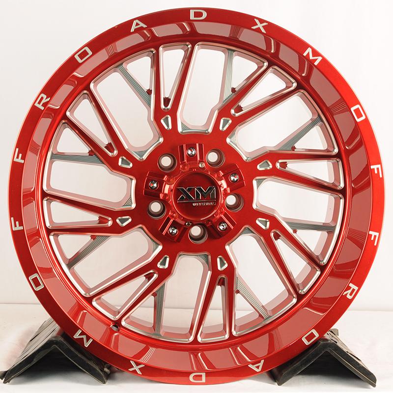 Литые диски Zumbo Wheels XM-354 10/20 10x114.3 ET-6 d78.1 CANDY RED MILLED