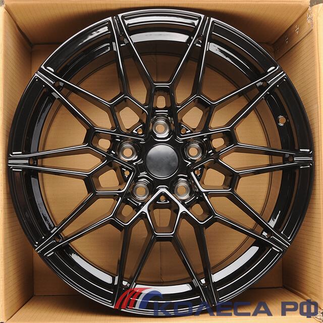 Литые диски Powcan для BMW Y1027 8/19 5x112 ET25 d66.6 BLACK
