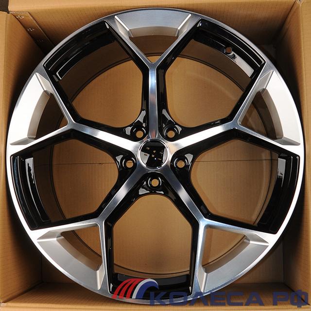 Литые диски Powcan Y1090 9.5/21 5x112 ET30 d66.6 NEW BKF