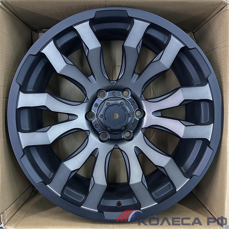 Литые диски KoKo Kuture YF0215 8.5/19 5x108 ET35 d65.1 MATT GREY WITH BLACK LIP