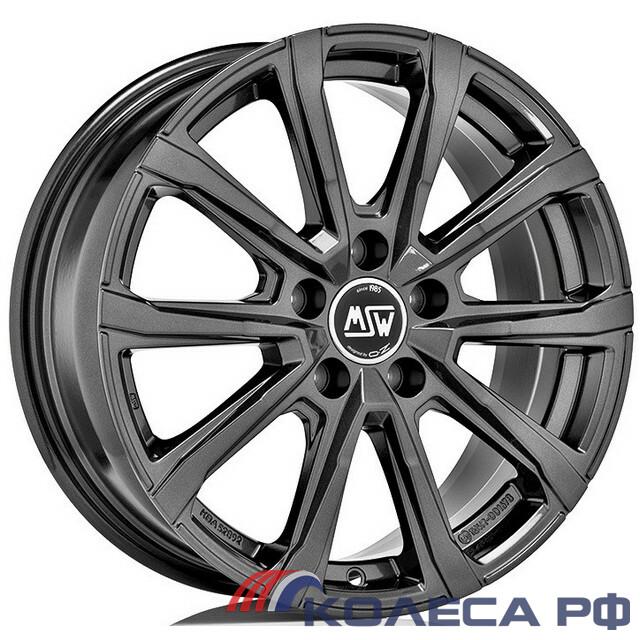 Литые диски Msw 79 7/17 5x114.3 ET48.5 d67.06 GLOSS DARK GREY