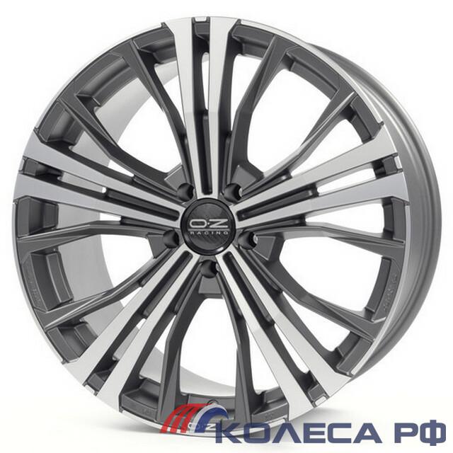 Литые диски Oz Cortina 9.5/20 5x112 ET52 d79 MATT DARK GRAPHITE DIAMOND CUT