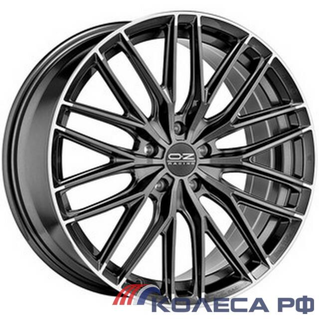 Литые диски Oz Gran Turismo HLT 9.5/20 5x112 ET35 d75 STAR GRAPHITE DIAMOND LIP