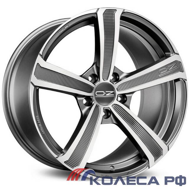 Литые диски Oz Montecarlo HLT 9.5/20 5x112 ET33 d79 MATT DARK GRAPHITE DIAMOND CUT