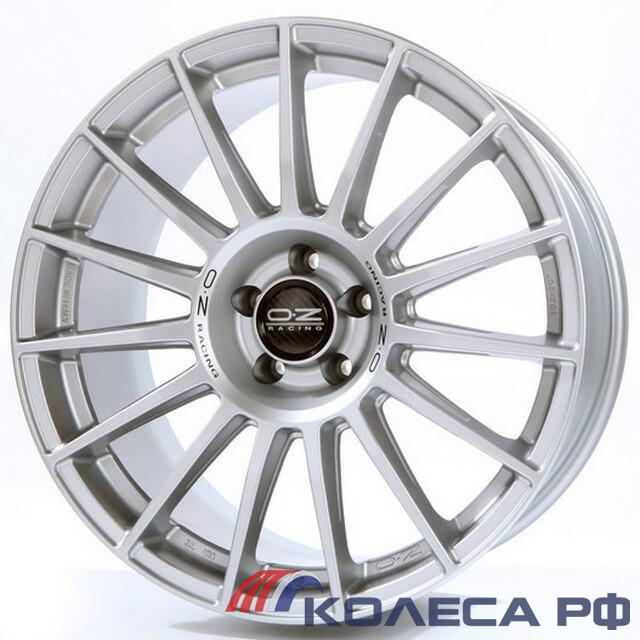 Литые диски Oz Superturismo Dakar 11/20 5x130 ET48 d71.6 MATT RACE SILVER BLACK LETTERING