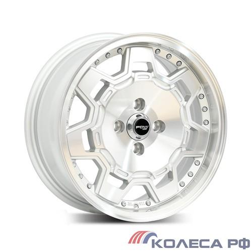 Литые диски Pdw 1069 6.5/15 4x98 ET30 d58.5 СЕРЕБРО С ПОЛИРОВКОЙ