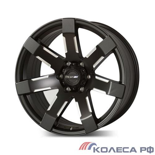Литые диски Pdw BROOKLYN 9.5/20 6x139.7 ET15 d106.1 ЧЕРНЫЙ МАТОВЫЙ С ГРАВИРОВКОЙ