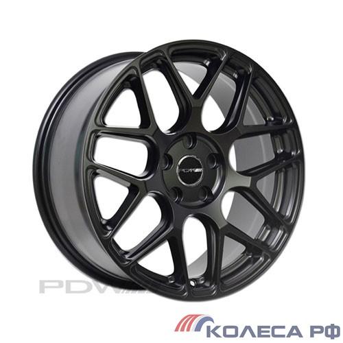 Литые диски Pdw P40SC 8/18 5x112 ET40 d57.1 ЧЕРНЫЙ МАТОВЫЙ