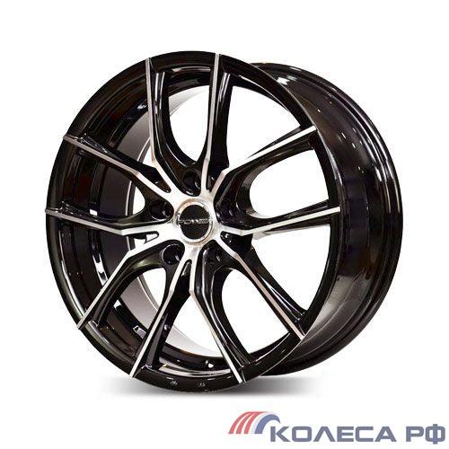 Литые диски Pdw POISON 6.5/15 4x100 ET40 d60.1 ЧЕРНЫЙ ГЛЯНЕЦ С ПОЛИРОВКОЙ
