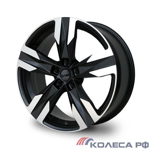 Литые диски Pdw PRISM 8.5/20 5x108 ET42 d67.1 ЧЕРНЫЙ МАТОВЫЙ С ПОЛИРОВКОЙ