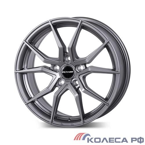 Литые диски Pdw SPYDER 7/16 4x100 ET40 d60.1 СЕРЫЙ МАТОВЫЙ
