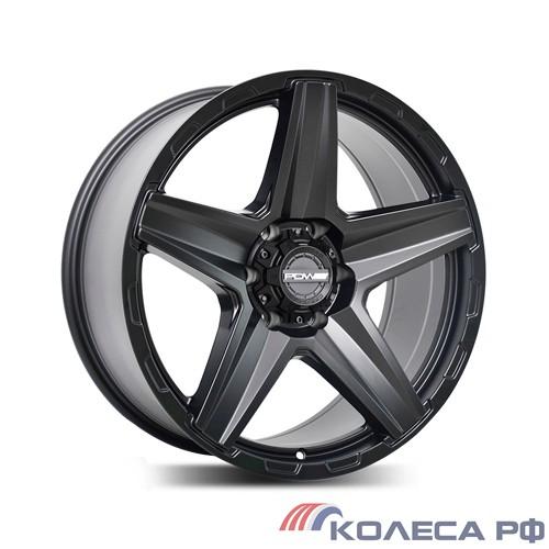 Литые диски Pdw TITAN 8.5/20 6x139.7 ET36 d100.1 ЧЕРНЫЙ МАТОВЫЙ