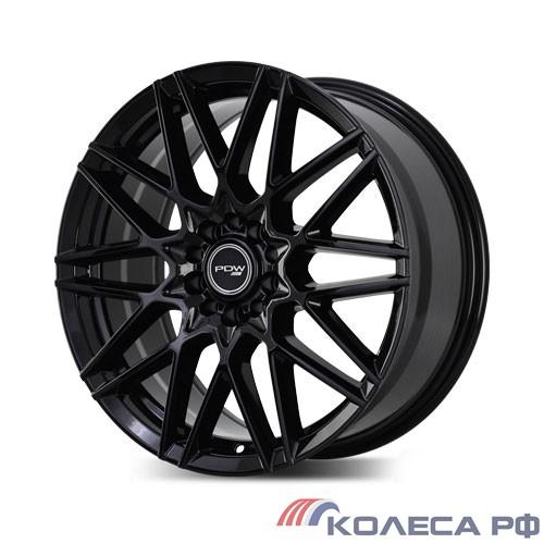 Литые диски Pdw VELOCE 7.5/18 5x108 ET45 d67.1 ЧЕРНЫЙ ГЛЯНЕЦ