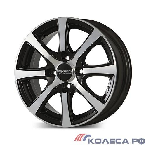 Литые диски Proma Колизей 6/15 4x100 ET48 d54.1 АЛМАЗ МАТОВЫЙ