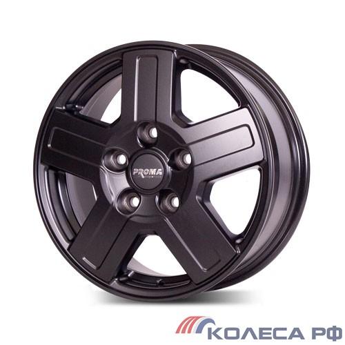 Литые диски Proma TY99 Bus 6/15 5x118 ET68 d71.1 ЧЕРНЫЙ МАТОВЫЙ NEW