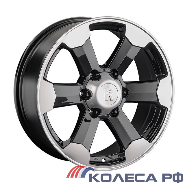 Литые диски Replay для TOYOTA TY69 7.5/18 6x139.7 ET25 d106.1 BKF