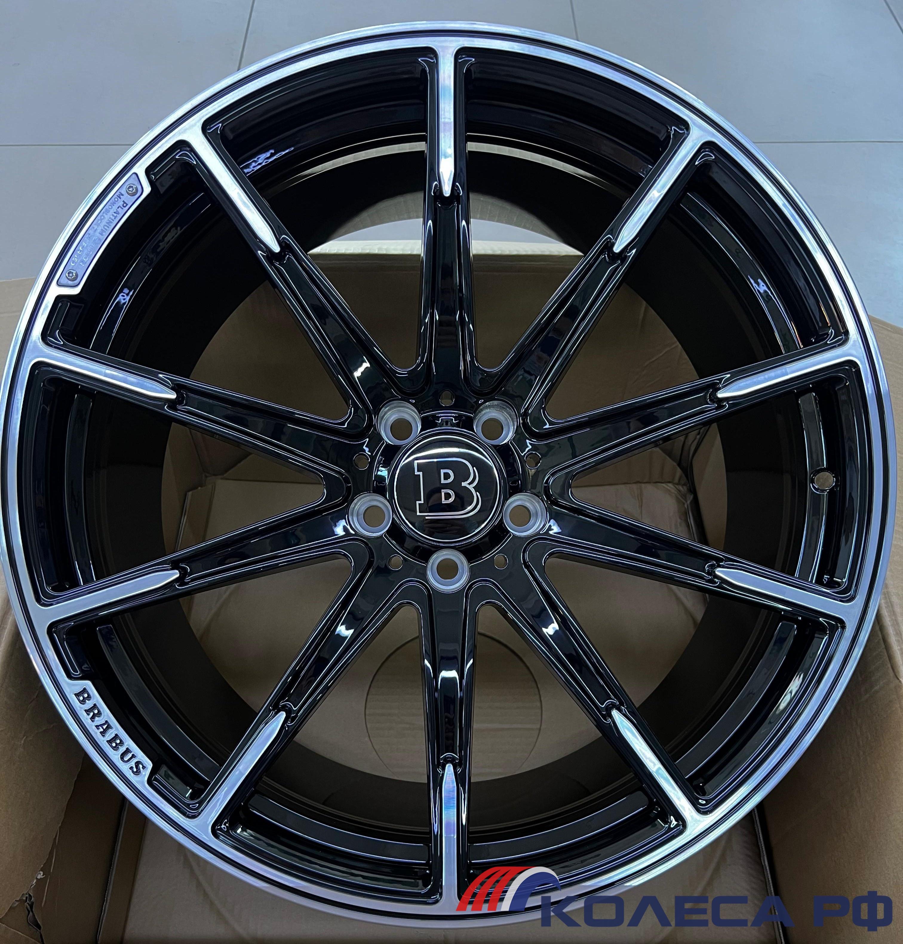 Литые диски Kt 1037 8.5/20 5x112 ET38 d66.6 BKF