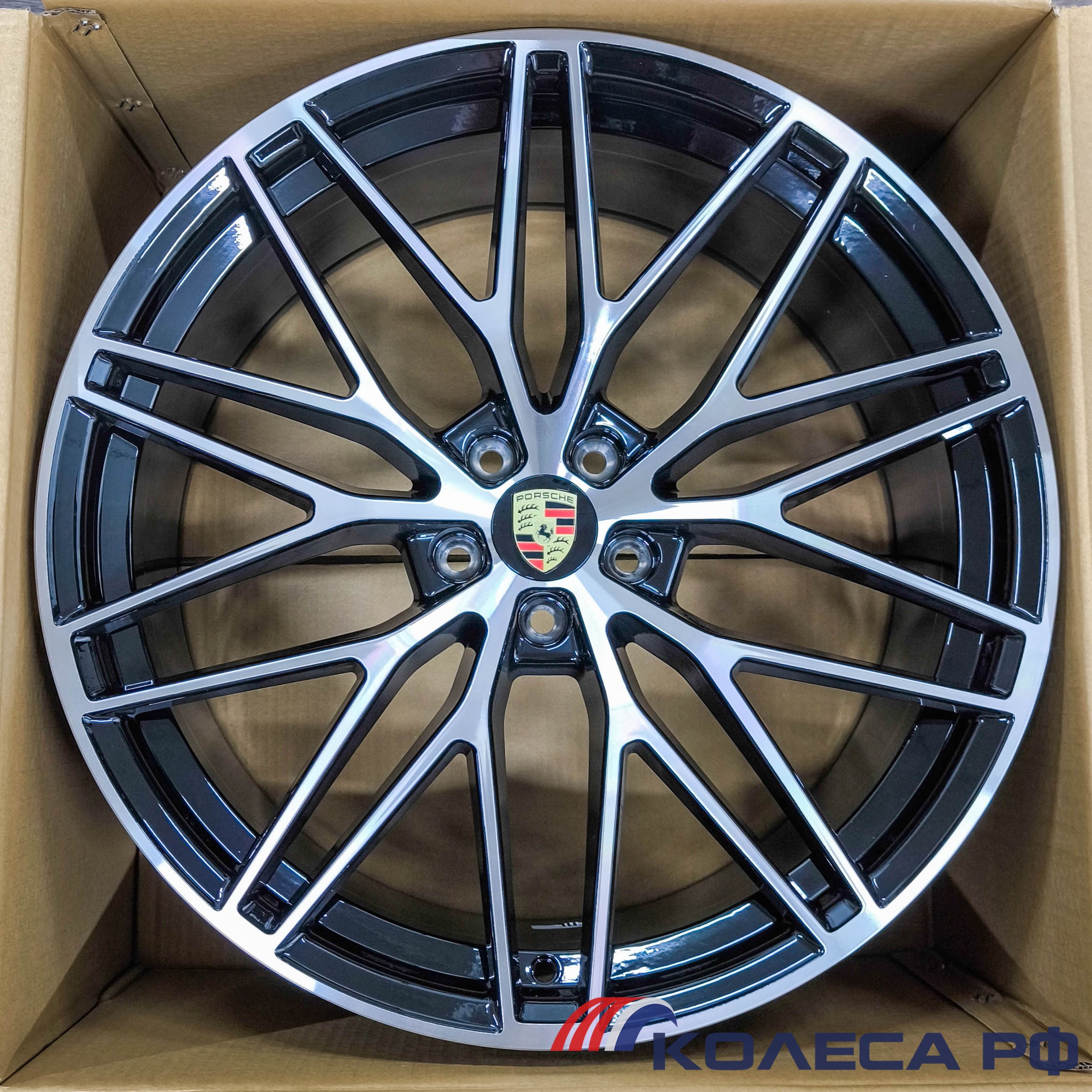 Литые диски Ay для PORSCHE 0397 10/22 5x130 ET48 d71.6 MB