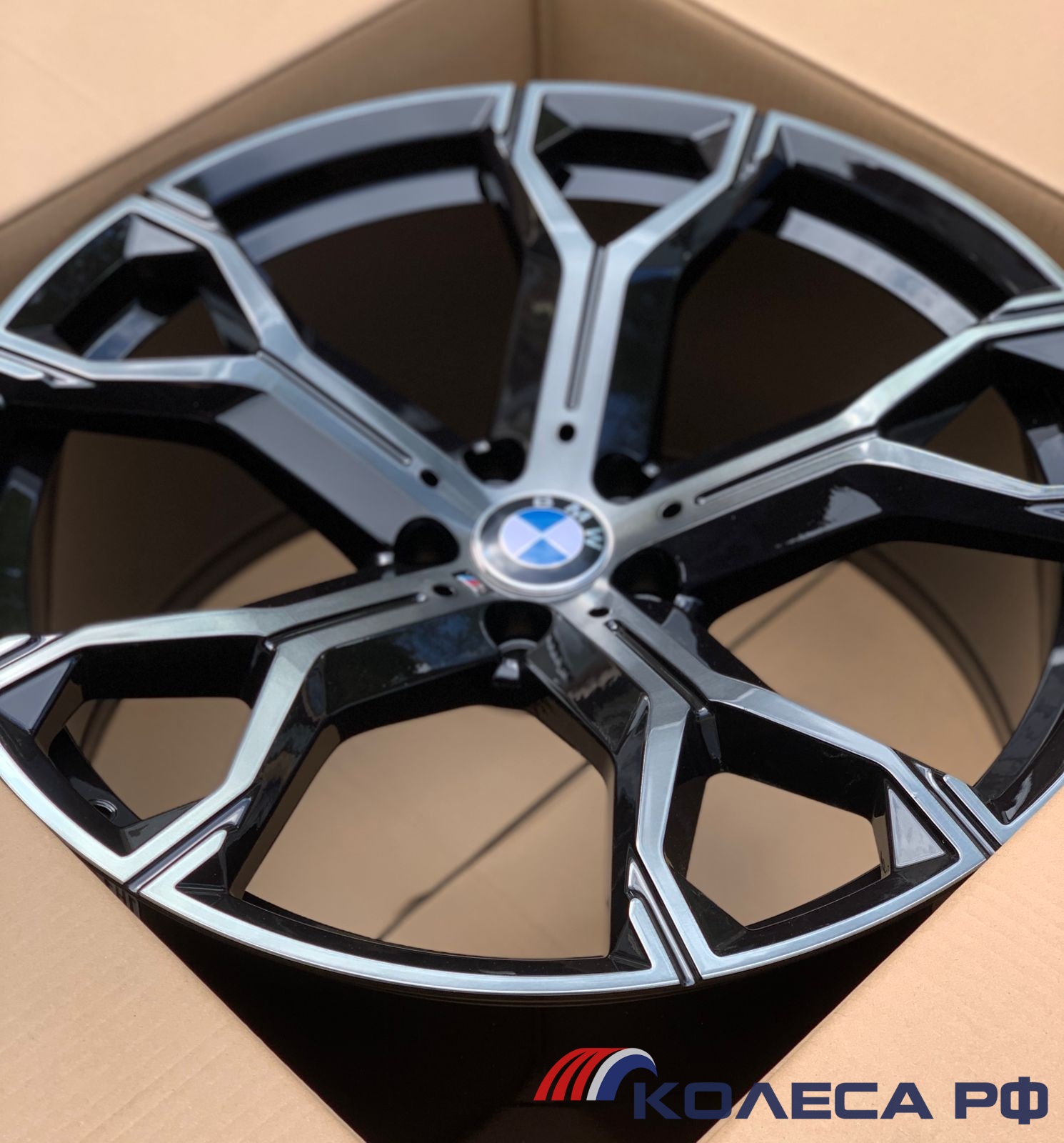 Литые диски Bk 5498 9.5/21 5x120 ET40 d74.1 MBBWSGF