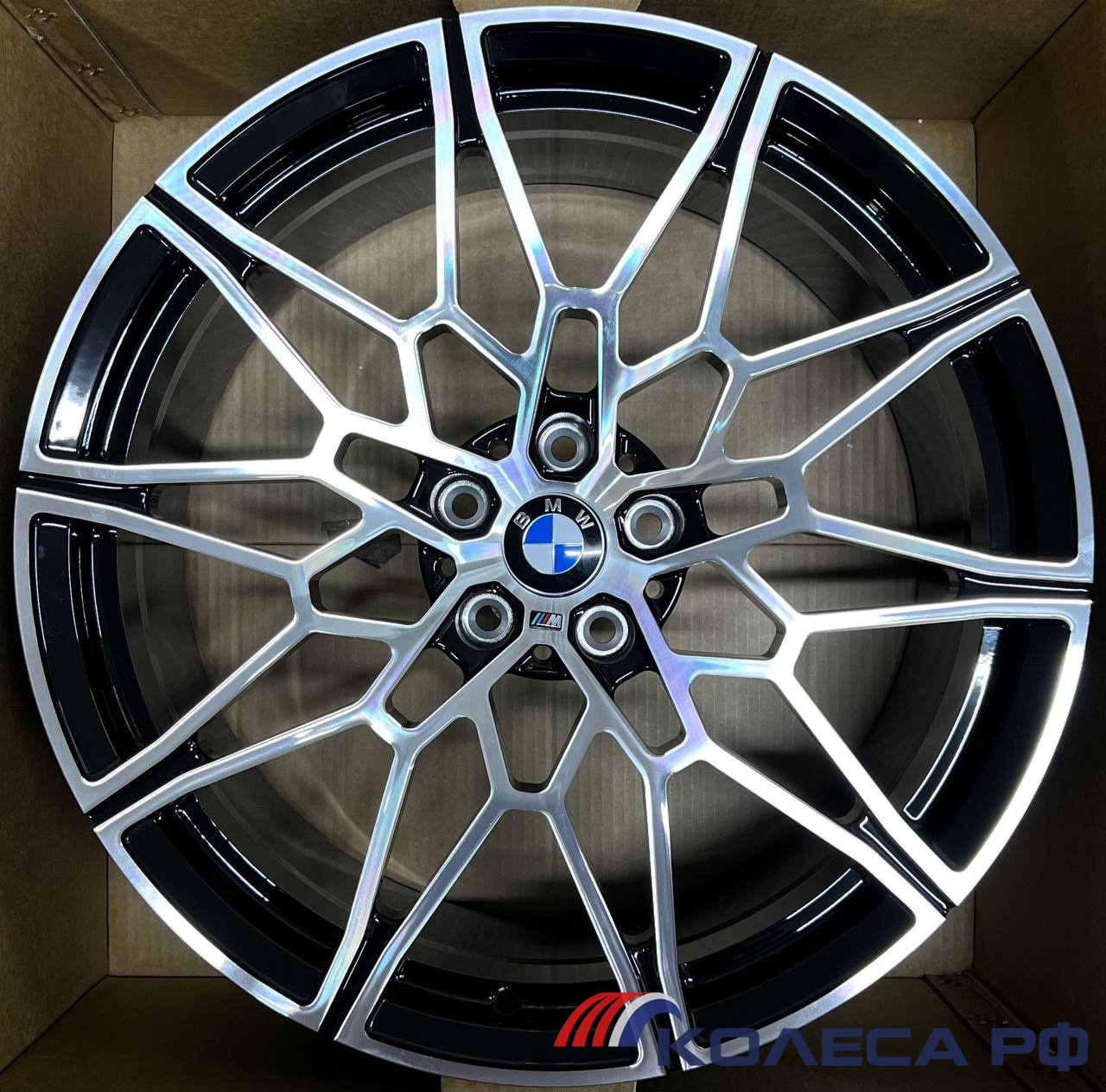 Литые диски Ff Y1027 8/18 5x112 ET30 d66.6 BKF