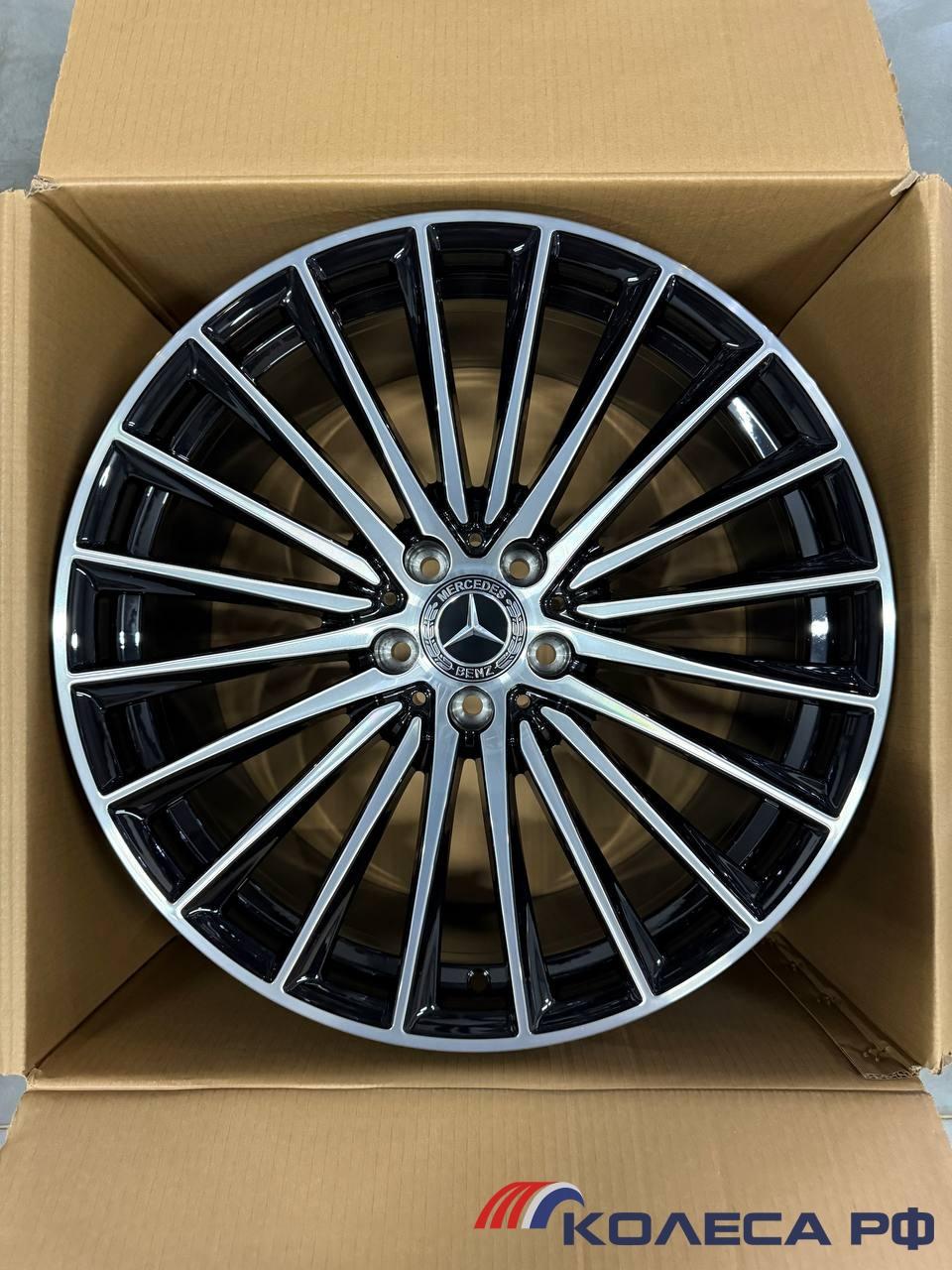 Литые диски Ff Y5909B 9.5/20 5x112 ET43 d66.6 BKF