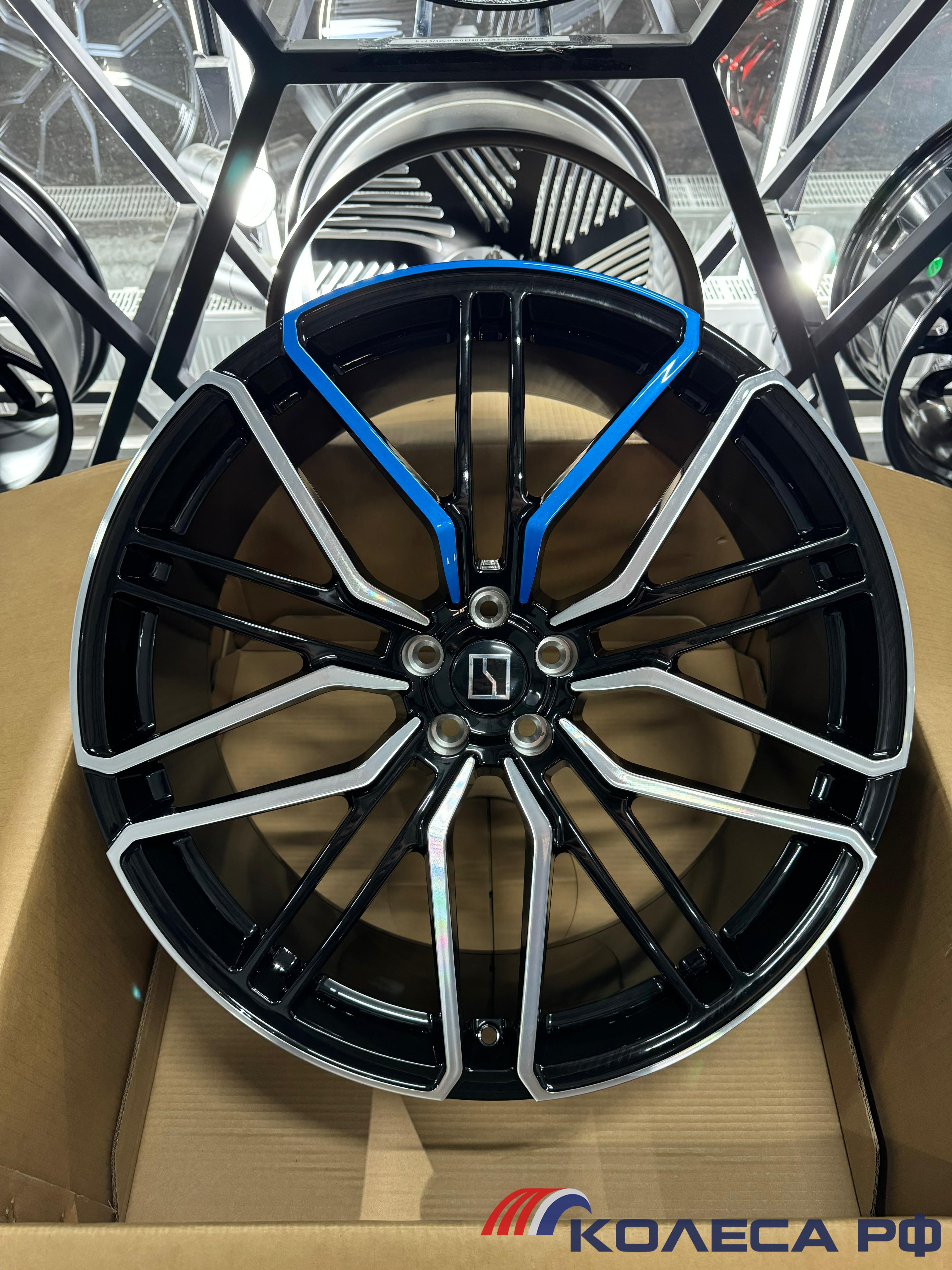 Кованые диски Forged PL1892 9.5/22 5x108 ET32 d63.4 MBBLUE