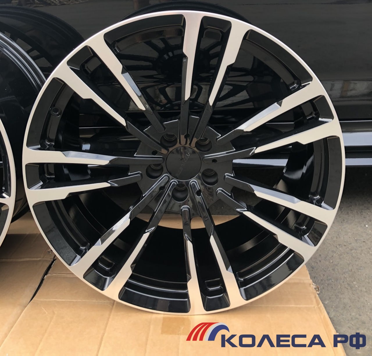 Литые диски Kan BM430 9.5/22 5x112 ET37 d66.6 GBMF