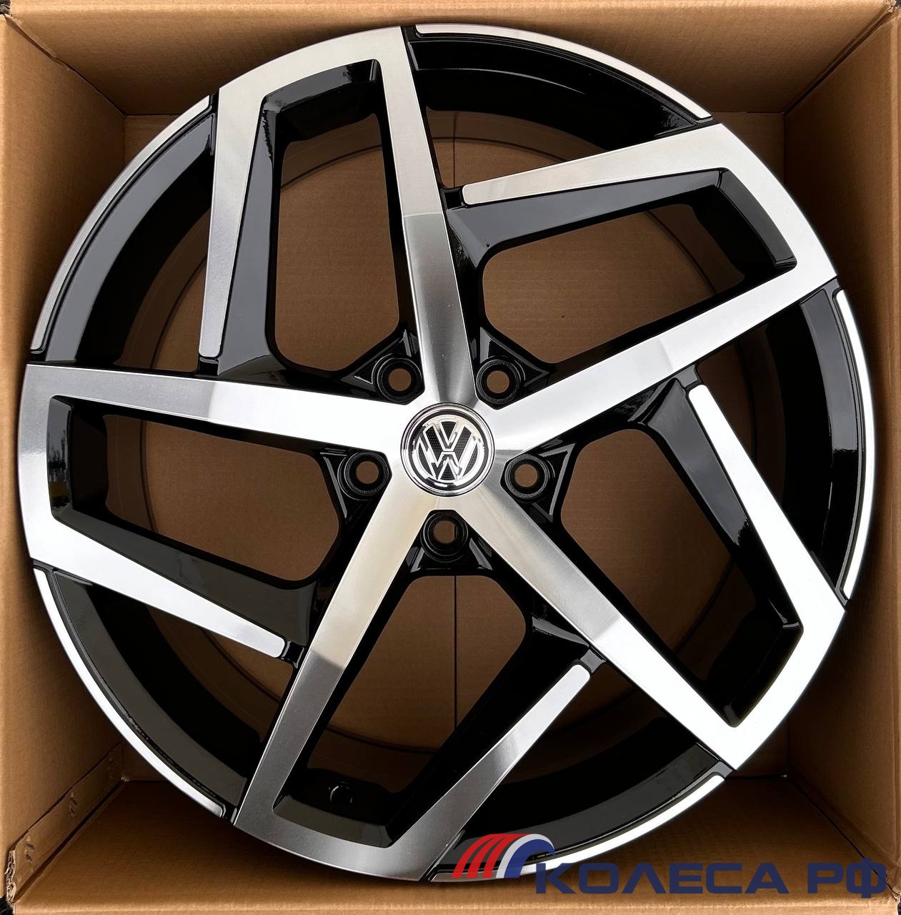 Литые диски Kt 5072 8/19 5x112 ET45 d57.1 BKF