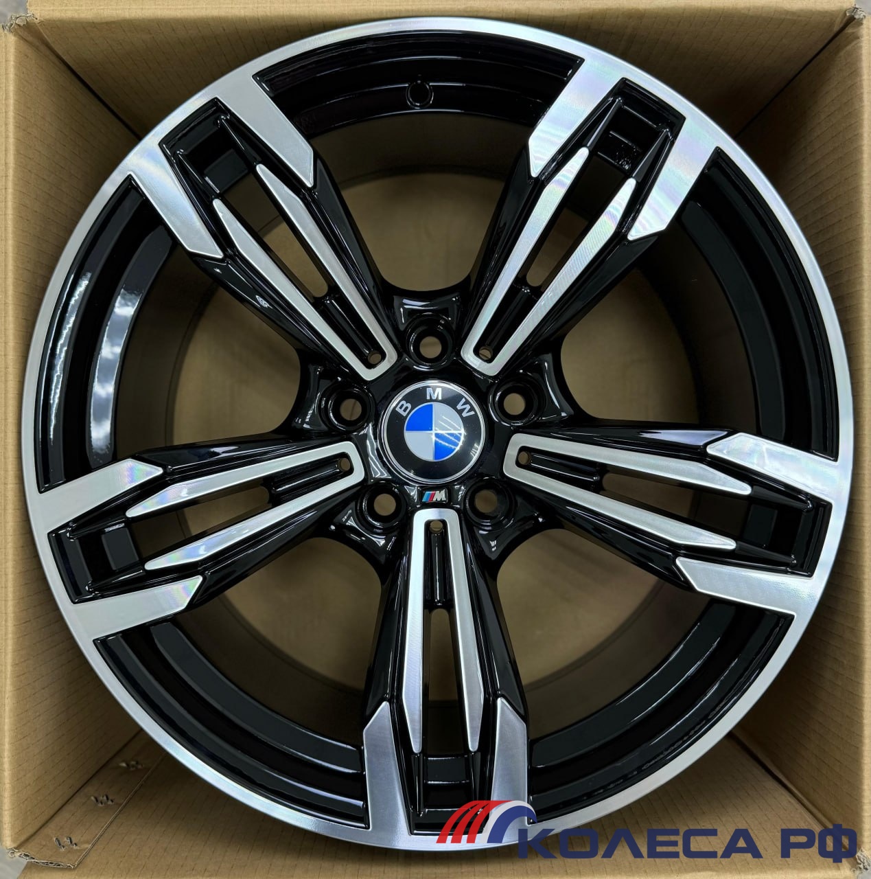 Литые диски Kt 864 11.5/21 5x120 ET40 d74.1 BKF