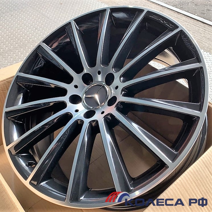 Литые диски Kt 866 10/21 5x112 ET46 d66.6 BKF