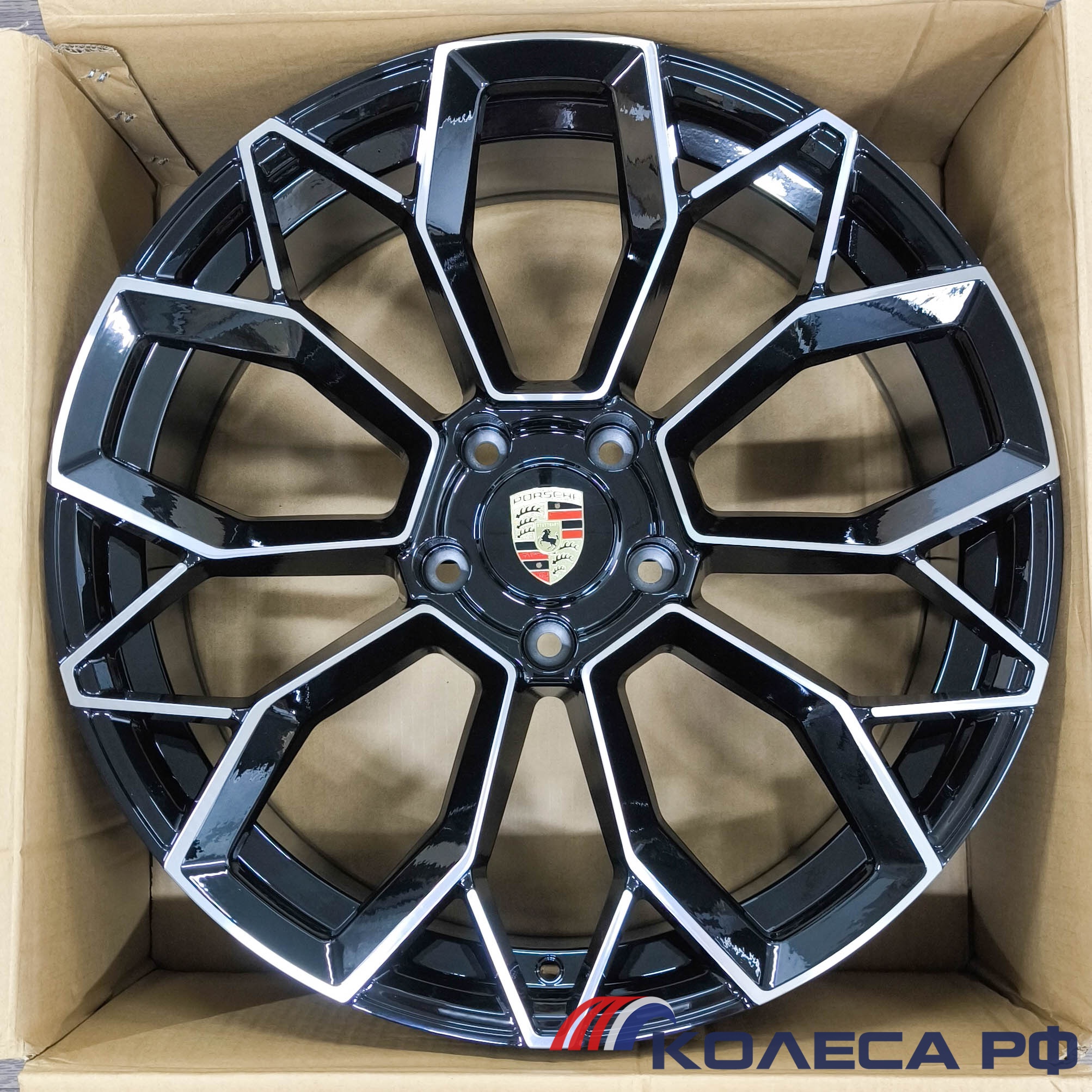 Литые диски Rp для PORSCHE FJ6183 9/21 5x130 ET45 d71.56 MB