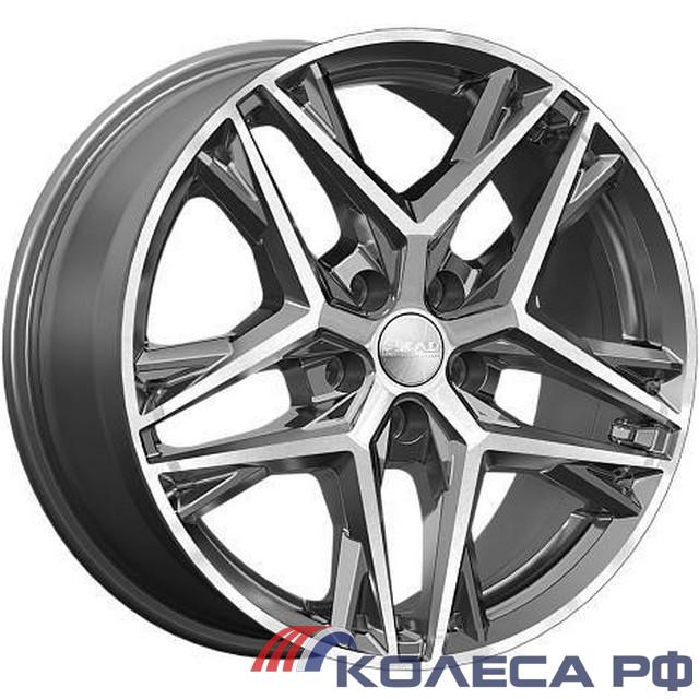 Литые диски Скад Челси 8/18 5x114.3 ET44 d63.35 АЛМАЗ ГРАФИТ