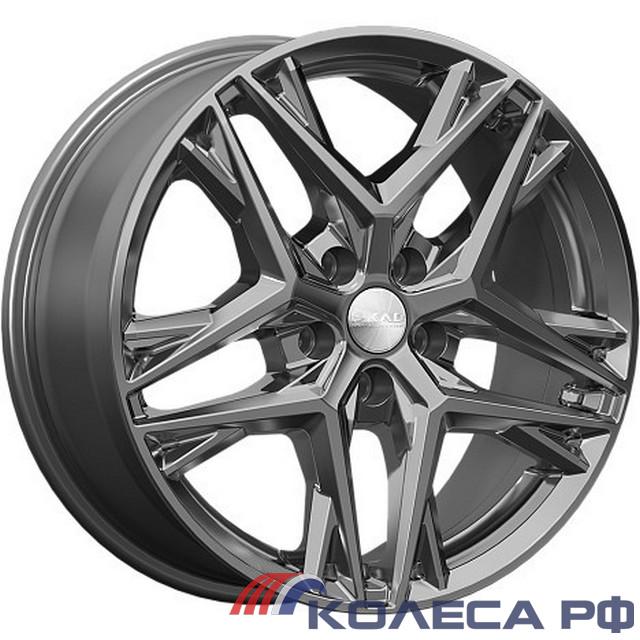 Литые диски Скад Челси 8/18 5x114.3 ET40 d66.1 ГРАФИТ