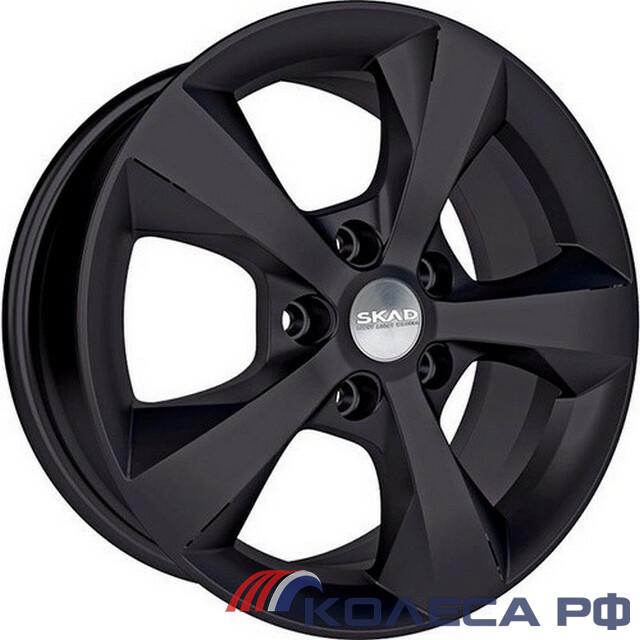 Литые диски Скад Кёльн 7/16 5x108 ET50 d63.35 ЧЁРНЫЙ БАРХАТ